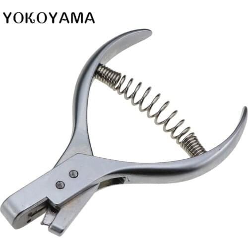 YOKOYAMA Pattern Notcher Tailors Steel Sewing Pliers Snap Fastener Pliers Punch Marker Sewing Button Pressed Tool Handheld Easy
