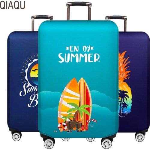 Thicker Travel Suitcase Cover Protector Luggage Cover 19-32 Inch Trolley Elastic Dust Protection Cover Travel Accessories