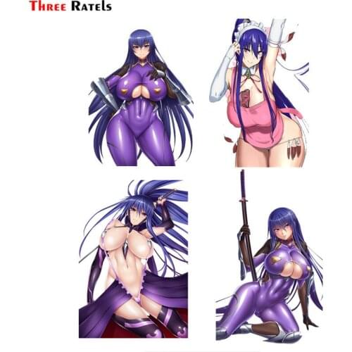 Three Ratels F616 Akiyama Rinko Taimanin And More Drawn By Car Vinyl Sticker Skateboard Decal