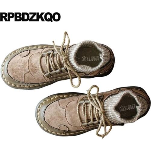 Spring autumn ladies vintage handmade flats retro lace up walking 2019 elderly china traditional chinese shoes women comfortable