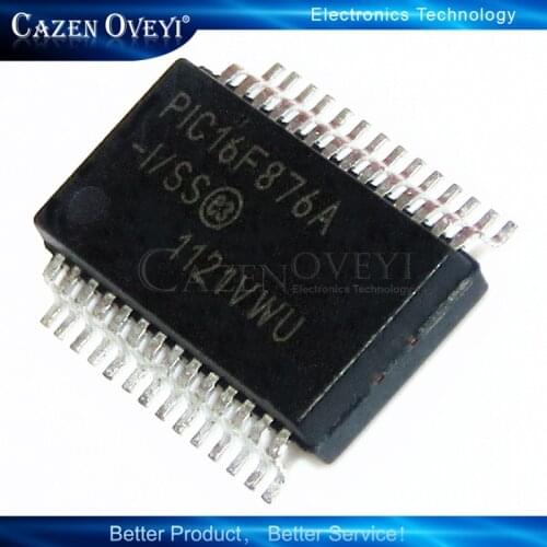 10piece PIC16F876A-I/SS PIC16F876A-E-SS 16F876A-I/SS PIC16F876 SSOP-28 In Stock