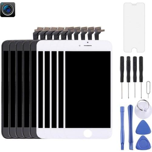 5 PCS Black + 5 PCS White LCD Screen and Digitizer Full Assembly for iPhone 6