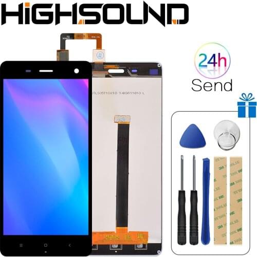 For Xiaomi Mi4 LCD Touch Screen Digitizer with Frame Original Replacement Black White 5.0 inch For Xiaomi Mi 4 Display