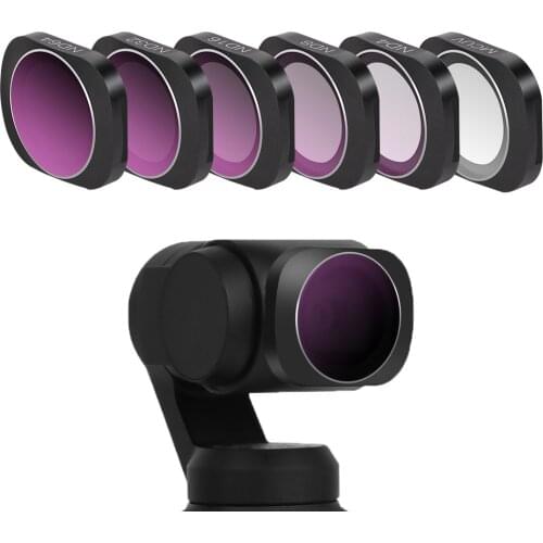 For DJI Pocket 2 Camera Filter CPL/UV/ND 8 16 32 Neutral Density Filters Set For DJI Osmo Pocket Optical Glass Lens Accessories