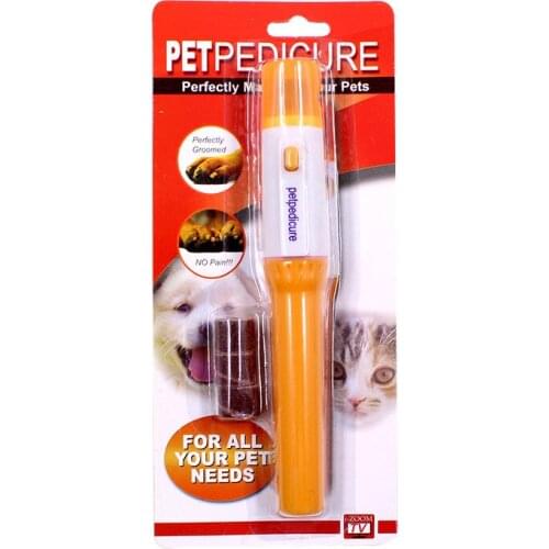 Pet Electric Nail Sharpener Dog Manicure Cat Nail Polisher Cat and Dog Supplies Dog Grooming Nail Supplies for Professionals