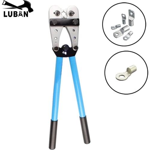 HX-120D Round TERMINAL CRIMPING TOOL 6-120 mm2 CRIMPING PILER crimping tools LUBAN