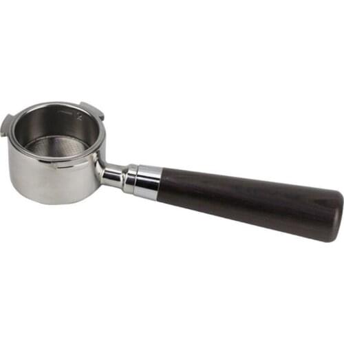 Coffee Bottomless Portafilter for Delonghi EC680/EC685 Filter 51MM Stainless Steel Replacement Filter Basket Accessories