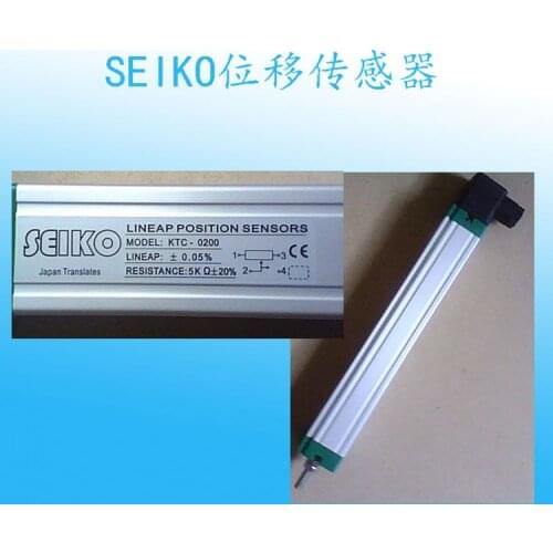 KTC-0200 displacement sensor SEIKO injection molding electromechanical resistance ruler LINEAP POSITION SENSORS