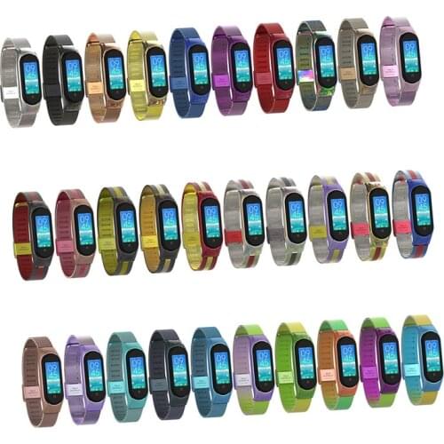 Metal Strap for Miband 5 Bracelet for Xiaomi Mi Band 5 3 4 Wrist Band Magnet Stainless Steel for MiBand 4 3 Strap Wrist
