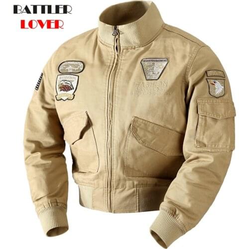 Men Casual Jacket Army Military Jackets Males Coats Mens Outerwear Motor Biker Windbreaker Stand Collar Coat Bomber 2020 Spring