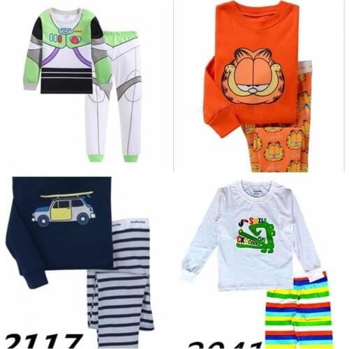 Newest Baby Girls Homewear Kids Pajamas Children Cotton Sleepwear Baby Nightwear Pyjamas Pijamas Girls Boys PJS Kids Clothes