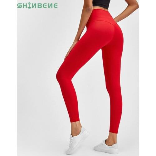 SHINBENE CLASSIC 2.0 -NEW Color Naked-Feel Athletic Fitness Leggings Women Squat Proof Stretchy Gym Sport Tights Yoga Pants