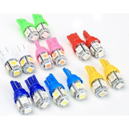 New 5 heads 5050 three-core SMD LED Width Indicator Light Seven Colors Car Interior Accessories Decoration Auto Product