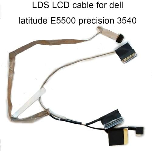Connectors LCD LVDS Video Cable for Dell Precision M 3540 Latitude 5500 EDC50 FHD touch 06NNWK DC02C00K100 0R5XY8 DC02C00K400