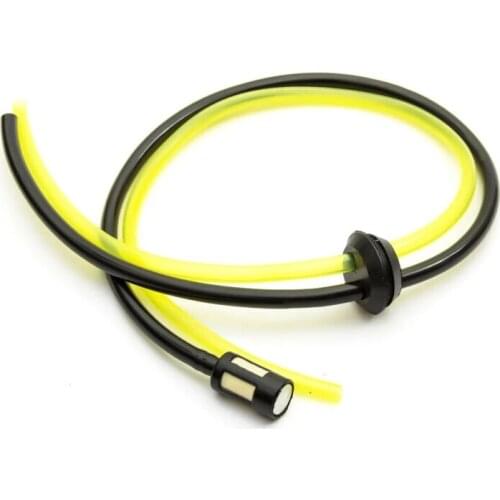 For 22cc 36cc 49cc 52cc Fuel Petrol Tank Rubber Seal Bung Pipe Brushcutter Pole Fuel Line Assembly 500mm Engine Garden Tools