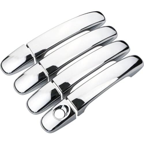 For Ford Everest Ranger Wildtrak T6 T7 2017 2018 2019 Chrome Car outer Door Handle Cover Trim Accessories