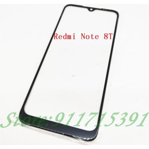 New For Xiaomi Redmi Note 8 Pro Touch Screen Panel Front Outer Glass Lens For Redmi Note 8T Outer Glass Replacement