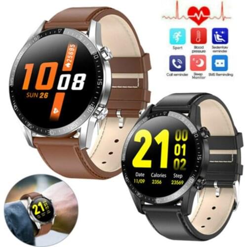 Men Women Luxury Smart Watch ECG Heart Rate Monitor Pedometer Activity Fitness Tracker for iPhone Android Samsung Moto LG