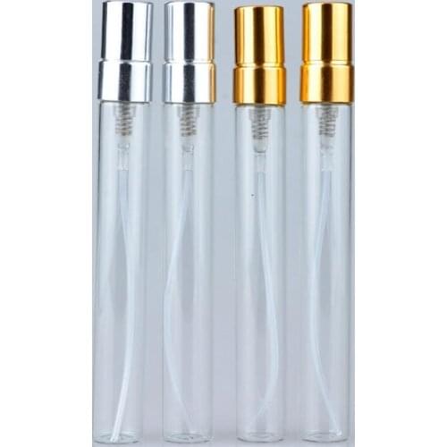 10ml Mini Glass Perfume Bottle Empty Refillable Spray Bottle Small Perfume Atomizer Sample Empty Vials LX7251