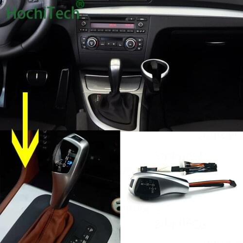 Latest in 2019 Updated Look LED Gear Shift Knob for BMW 1 Series 2004-2010 E81 E87 E82 E88 Facelifted Accessories