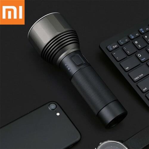 XIAOMI Youpin NexTool 2000lm 380m USB-C Rechargeable 5 Modes IPX7 Waterproof LED Flashlight Type-C Seaching Torch for Camping
