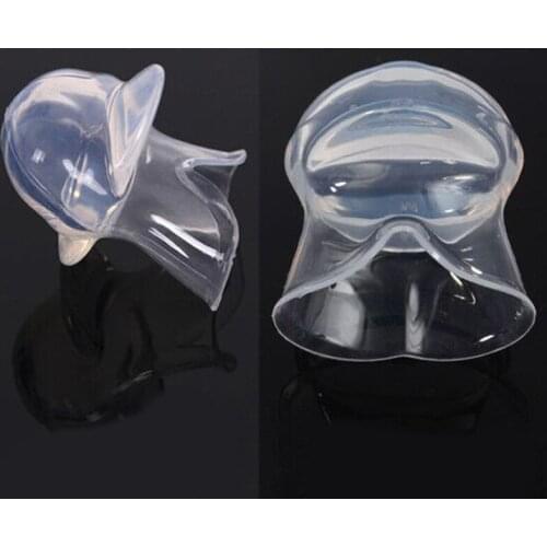 1pc Anti Snore Device Silicone 55x50x45mm Anti Snoring Tongue Retaining Device Snore Solution Sleep Breathing