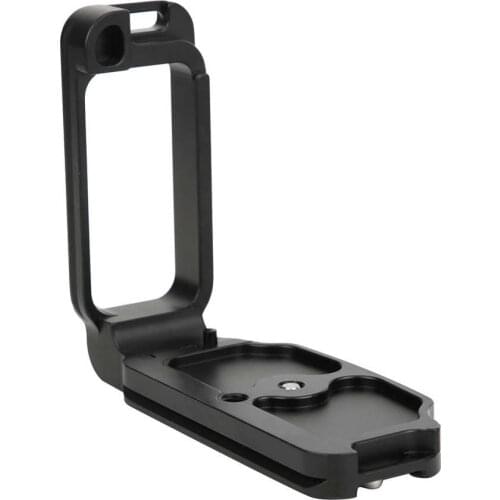 Aluminum Alloy L Shape Quick Release Plate Bracket Hand Grip Horizontal Vertical Shooting for Nikon D850 DSLR Camera