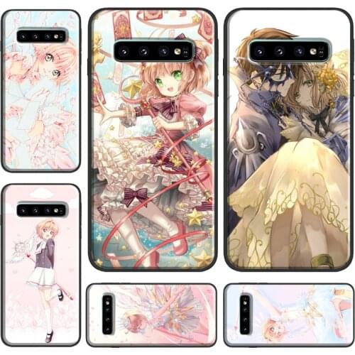 Card Captor Sakura Case For Samsung Galaxy S21 Ultra Note 20 Note 9 Note 10 S8 S9 S10 Plus S20 FE Phone Cover