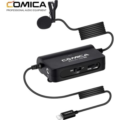 COMICA SIG.LAV V05 MI MULTI-FUNCTIONAL LAVALIER MICROPHONE for Smartphone