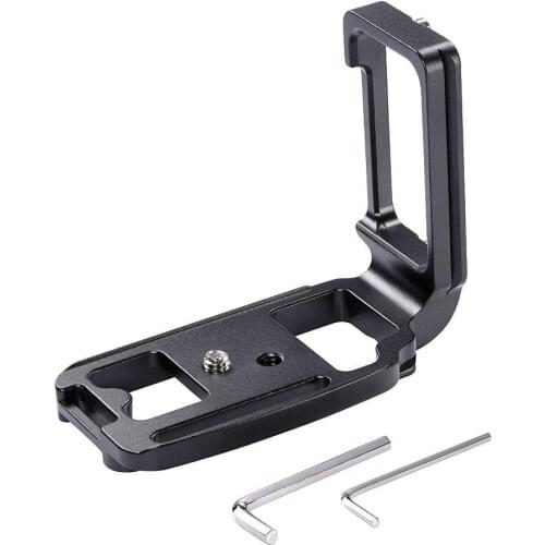 For Nikon D750 Quick Release L Plate Vertical Bracket Grip for Nikon D750 D7500 Quick Release L Plate
