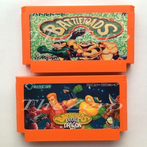Battletoads For 8 Bit Game Player Game Card for 60 PIN Cartridge Game Card