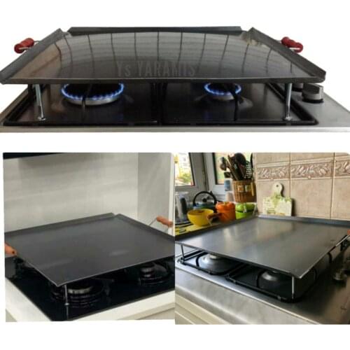 Square Cooktop Gözleme Phyllo Pastry Bread Bazlama Plate