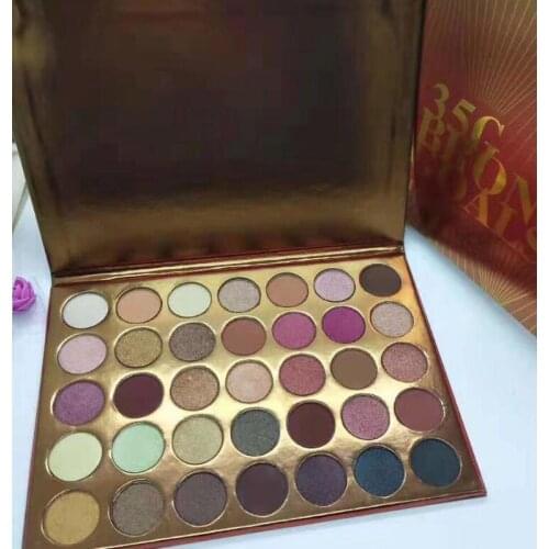 Eye Makeup Bronze Goals Palette Makeup Eyeshadow 35 Colors Natural Eye Shadow Palette