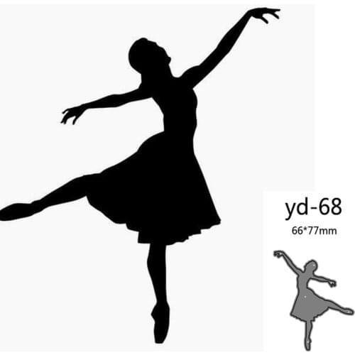 Metal Cutting Dies Cut Mold Dance Decoration Scrapbook Paper Craft Knife Mould Blade Punch Stencils