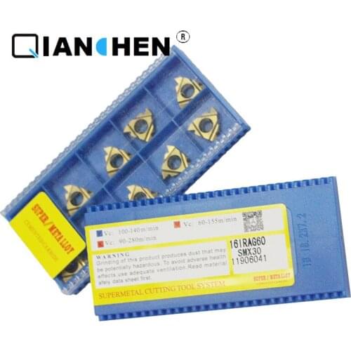 Genuine SanHan CNC blades 16IRAG60 SMX30 internal and external threaded blades 10 pieces per box