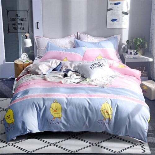Saluting Ducks Bedding Set Duvet Cover Set 3d Bedding Digital Printing Bed Linen Queen Size Bedclothes Home Textile