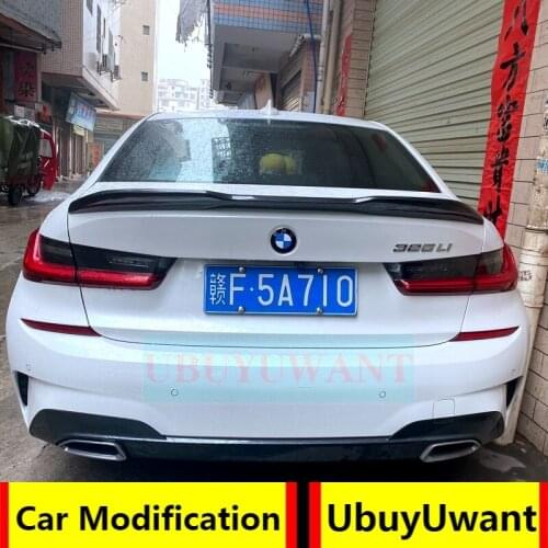 PRO Style Carbon Fiber Rear Trunk Spoiler For BMW New 3 Series 320i 330i 335i 340i 2019 2020 Year G20 PRO Styling Spoiler Wing