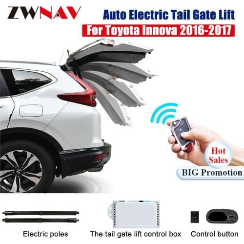 Easy to install Smart Auto Electric Tail Gate Lift For Toyota INNOVA 2016-2017 car with Remote Control Drive Seat Button Control