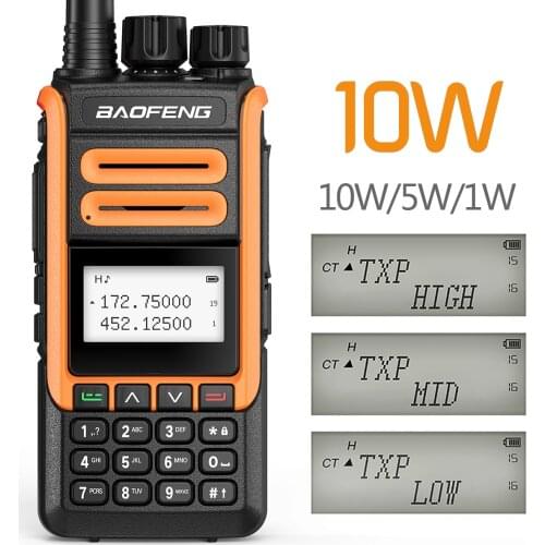 Baofeng UV-99 10W 8800mAh Walkie Talkie 10km Transreceiver 136-174/400-520MHz Ham Amateur Radio Upgrade UV-5R Two Way Radio