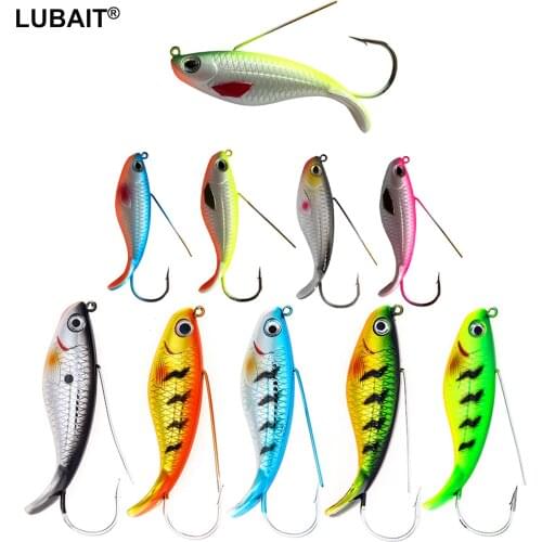 Fishing VIB Pencil Lure Metal Bait Fish Hook 3D Eye Bass Wobbler Trolling Sinking Swimbait Anti Grass Catfish River Ocean Tackle