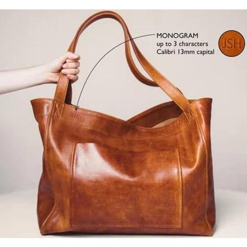 Womens Bag Fashion Oil Wax Soft PU Leather Solid Color Shoulder Shopper Bags Casual Ladies Large Capacity Bucket Tote Handbags