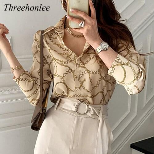 Threehonlee Printed Blouses
