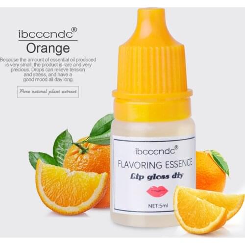 1PC Natural Flavor Essence for Handmade Cosmetic Lip Gloss Lipgloss DIY Food Grade Fragrance Flavoring Essential 5ml Essence