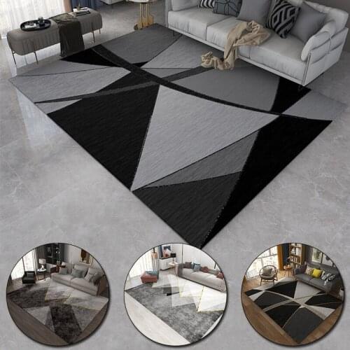 1PC Bathroom Carpe Geometric Patterns Non-slip Rectangle Floor Rugs Creative High Quality Door Entrance Mat