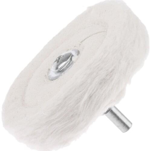 2.95" 75mm Cloth Polishing Mop Wheel Pad For Power/Battery Drill Buffing Grinder for Metal Jewelry Dremel Accessories