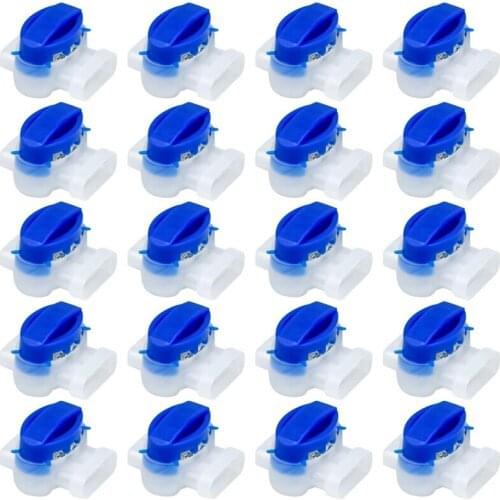 20 Pieces Cable Connector Waterproof Connector Connection Terminals for Gardena Robotic Lawnmower Husqvarna Automower