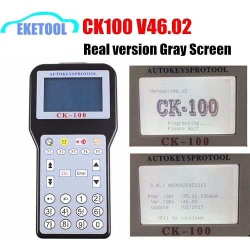 CK100 Auto Key Programmer Real V46.02 Gray Screen The Latest SBB Update Version With 1024Tokens CK 100 V46.02 For Toyota G
