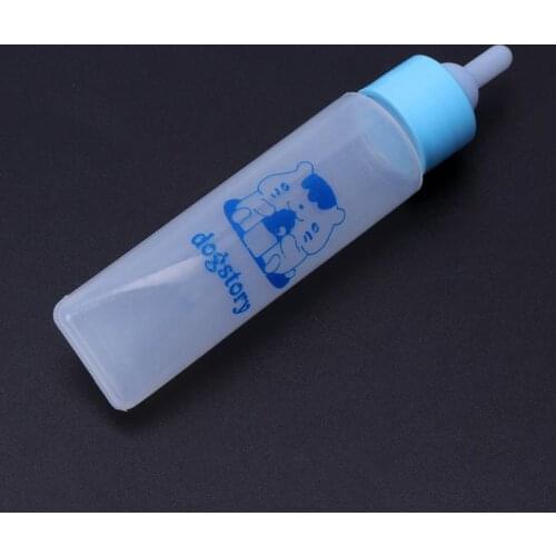 Pet Milk Bottle 30ml Silicone Nipple Small Animal Feeding Water Hamster Squirrel 53CA