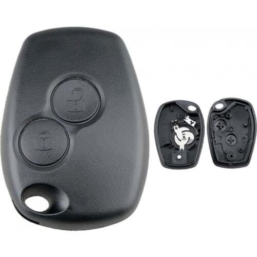 2 Buttons Car Auto Keyless Key Fob Case Shell Replacement Remote Cover for Renault Megane Modus Espace Laguna Duster Logan DACIA