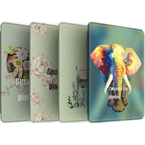 2018 kindle Paperwhite 4 Case For Funda Amazon Kindle Paperwhite 10th Generation Cover Protective Shell Flip E-book Capa